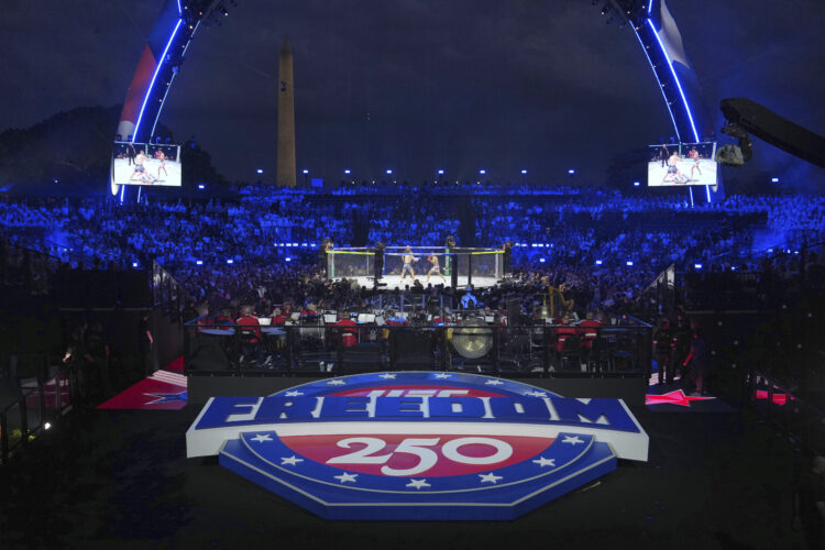 UFC brings its trademark mayhem to the White House